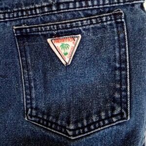 Vintage Palmettos 90s Mom Jeans 13 High Waisted Tapered Leg Dark Wash Denim Mall